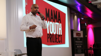 Photo: Bob Clarke, CEO of MAMA Youth Project
